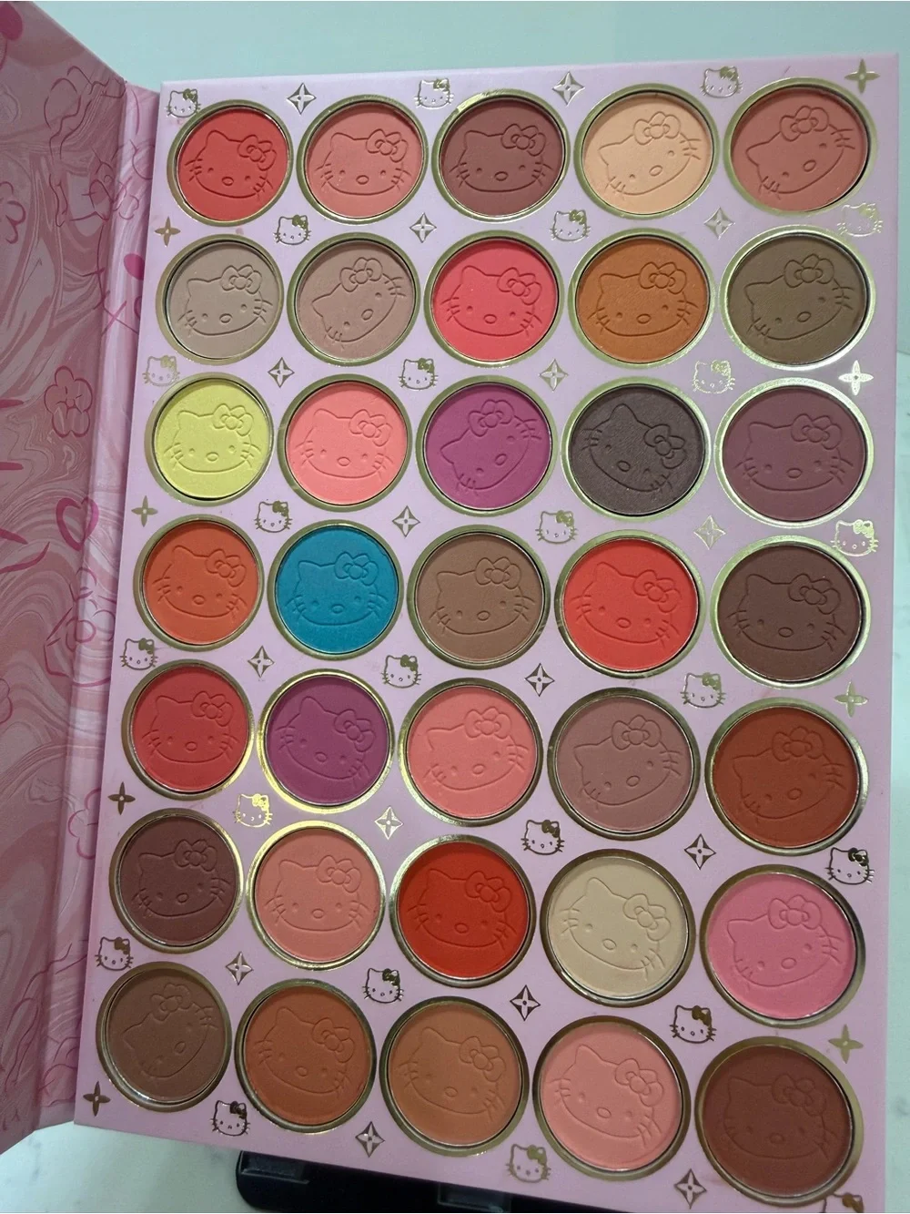 Hello Kitty Pink and Gold Eyeshadow Palette